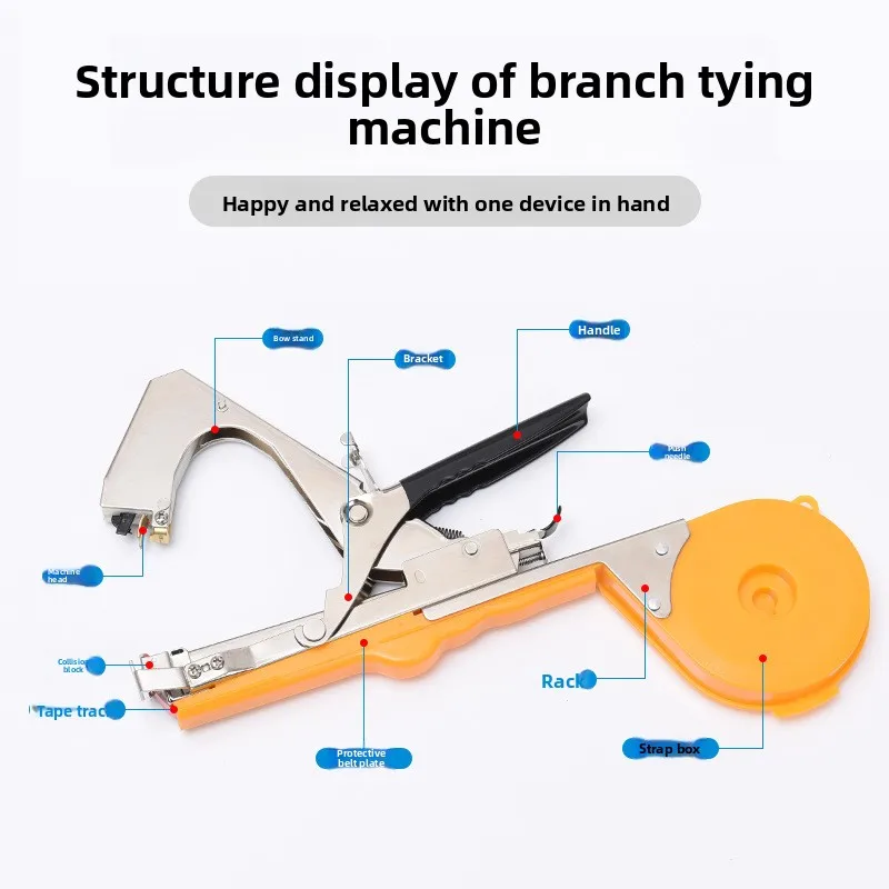 Vine Tying Machine, Cucumber Vine Tier, Grape Vine Tying Machine, Vine Binder, Branch Binder