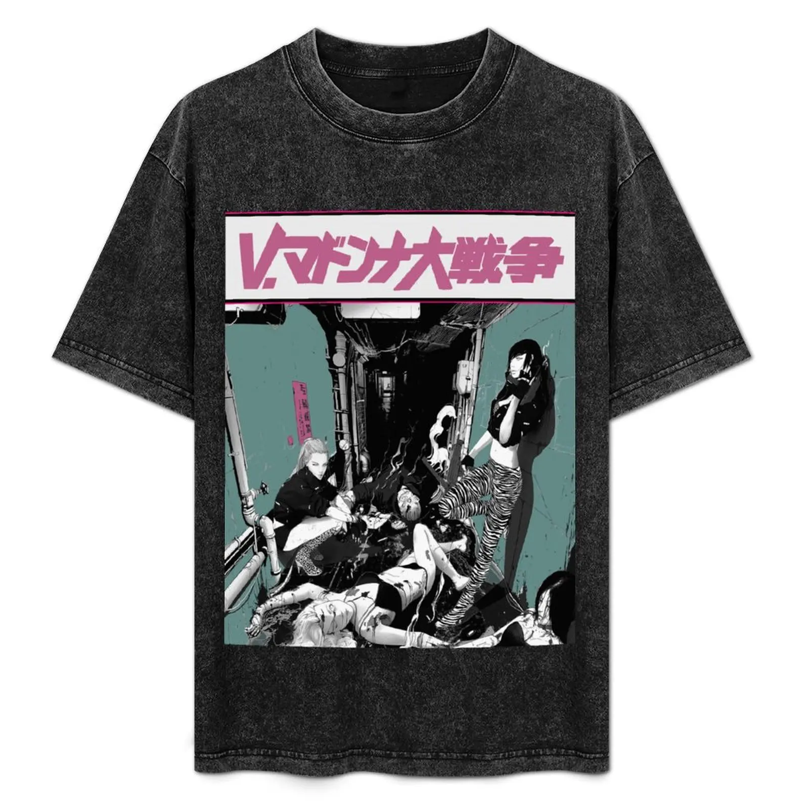 

Vaporwave Cyberpunk Urban Style T-Shirt heavyweights Anime t-shirt t shirt for men