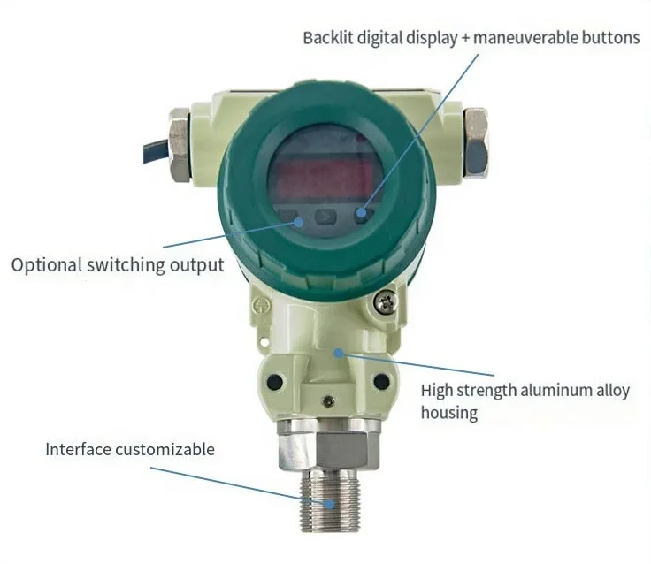 Hydraulic Viyke Pressure Transmitter 4 20ma Sensor Transducer Kit Pressure Transducer Barksdale Pressure Transducer Transmitter