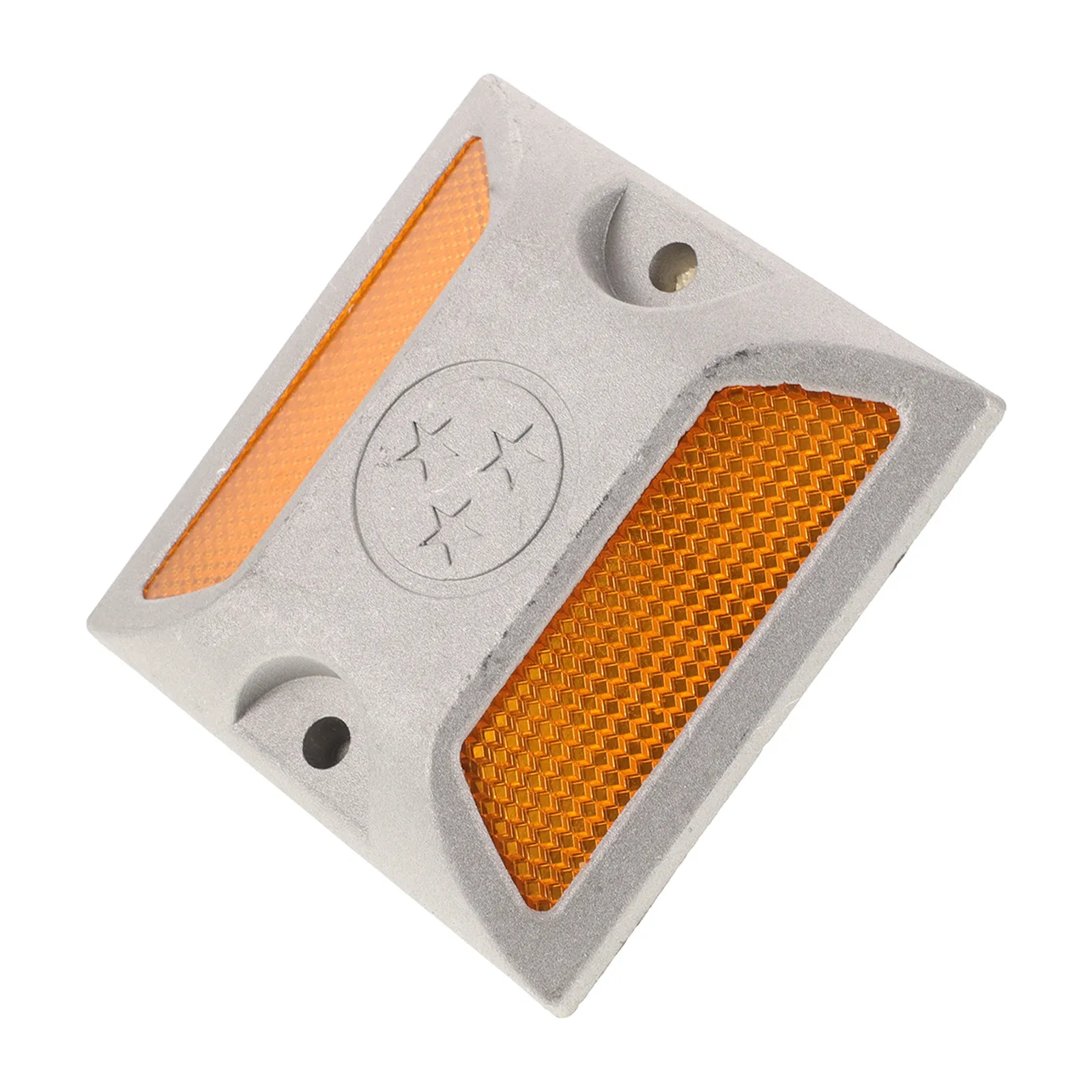 Aluminum Road Studs Reflective Driveway Markers Heavy Duty Weatherproof Night Visibility for Roads