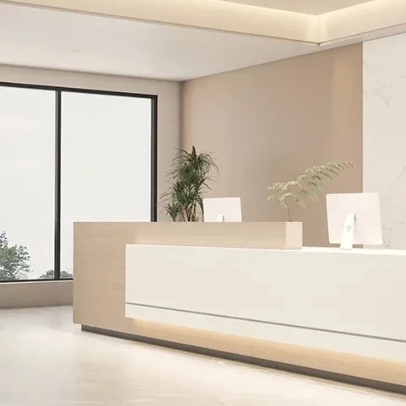 

Reception Beauty Salon Reseption Desk Executive Office Furniture Home Luxury Table Receptionist Front Desks Luxury Spa