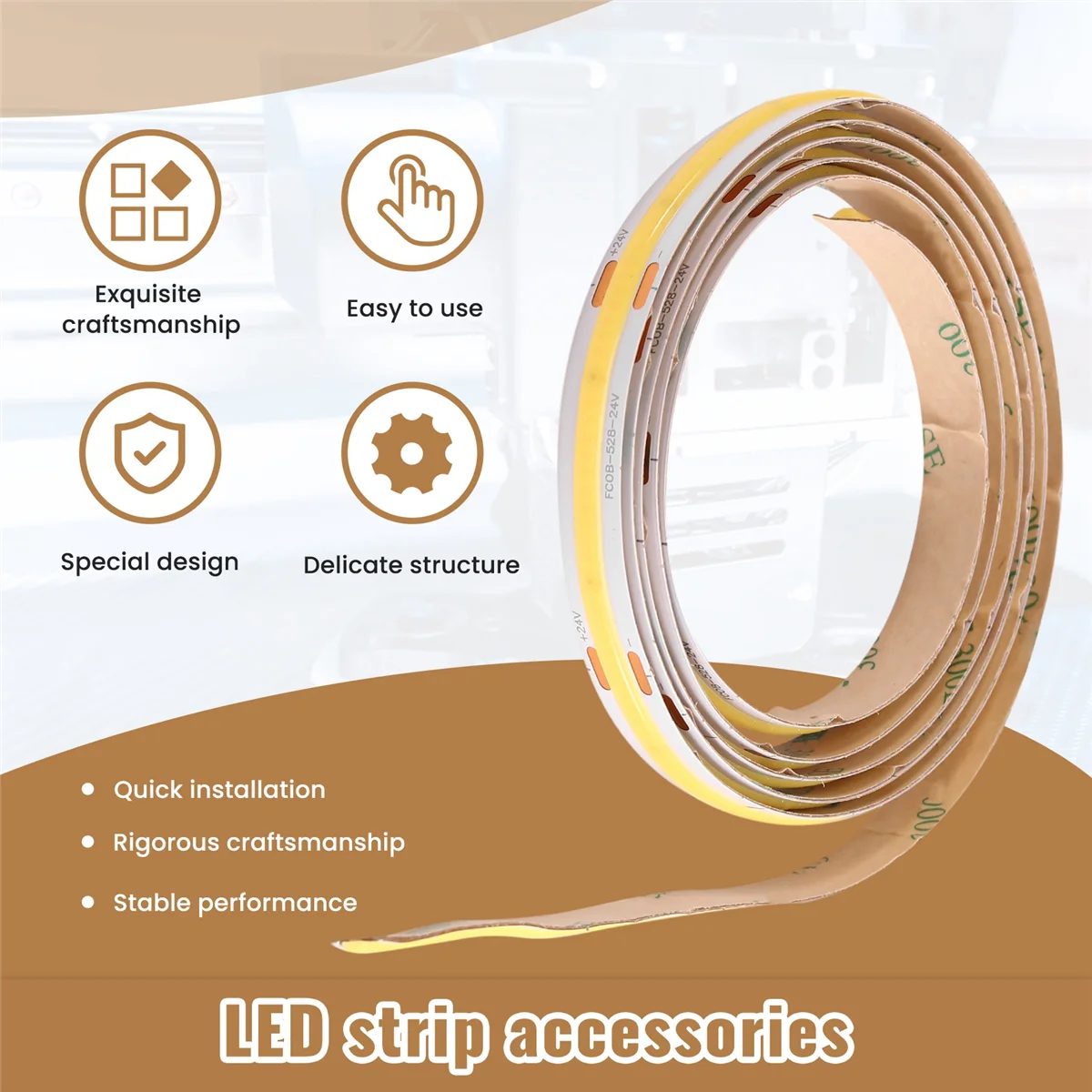 For CREALITY K1/K1 MAX Super Bright 10mm Led COB Fill Light LED for 3D Printer Accesories Vogue