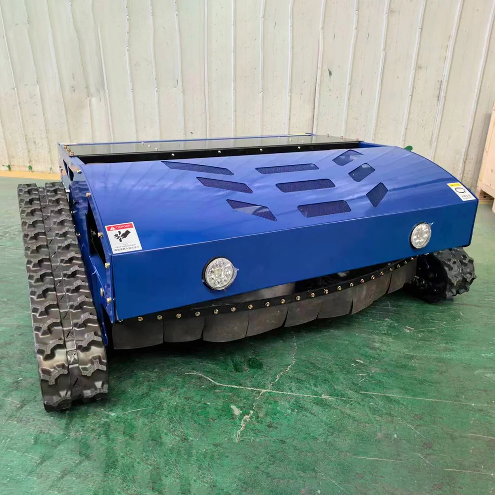 Heiße Verkäufe Crawler selbstfahrende Rasenmäher ferngesteuerter Rasenmäher für jedes Gelände