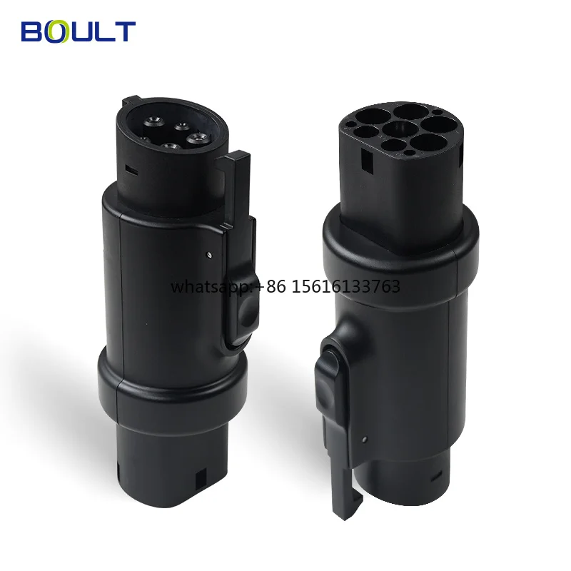 

BOULT NEW AC Adapter Type2 to Type1 Is Suitable for AC Charging Piles of New Energy Vehicles IP54 CE Certified