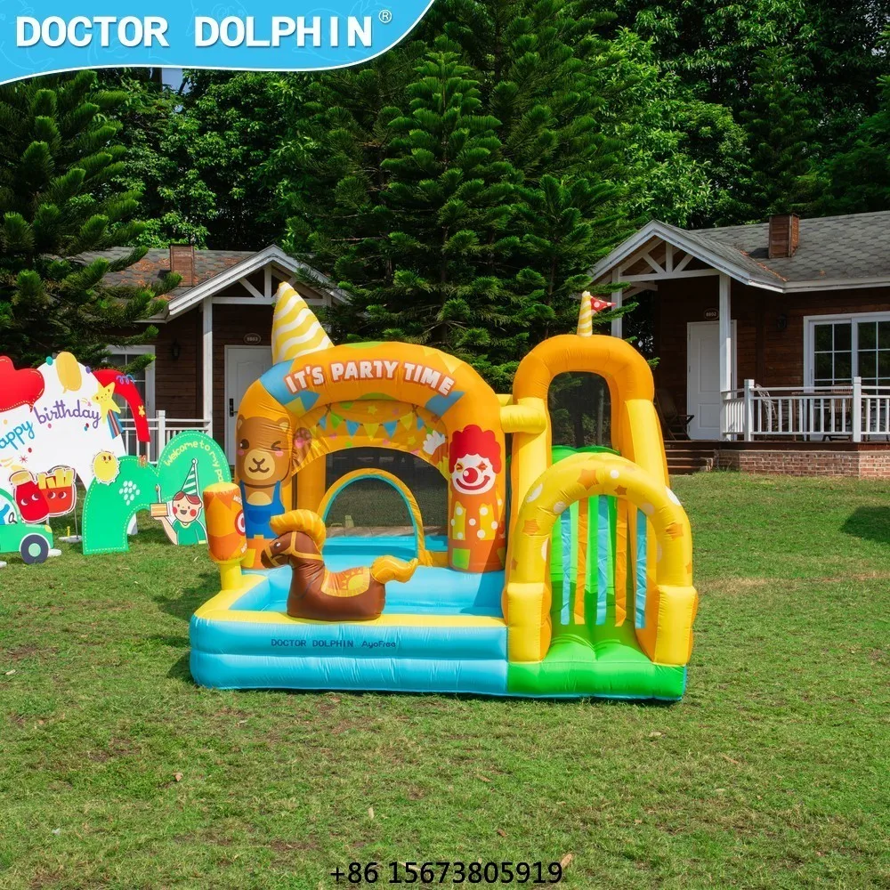 Oxford Cloth Inflatable Bounce House Stock Bouncy Castle with Slide and Climb Combo Air Soft Jumping Castle Inflatable Castle