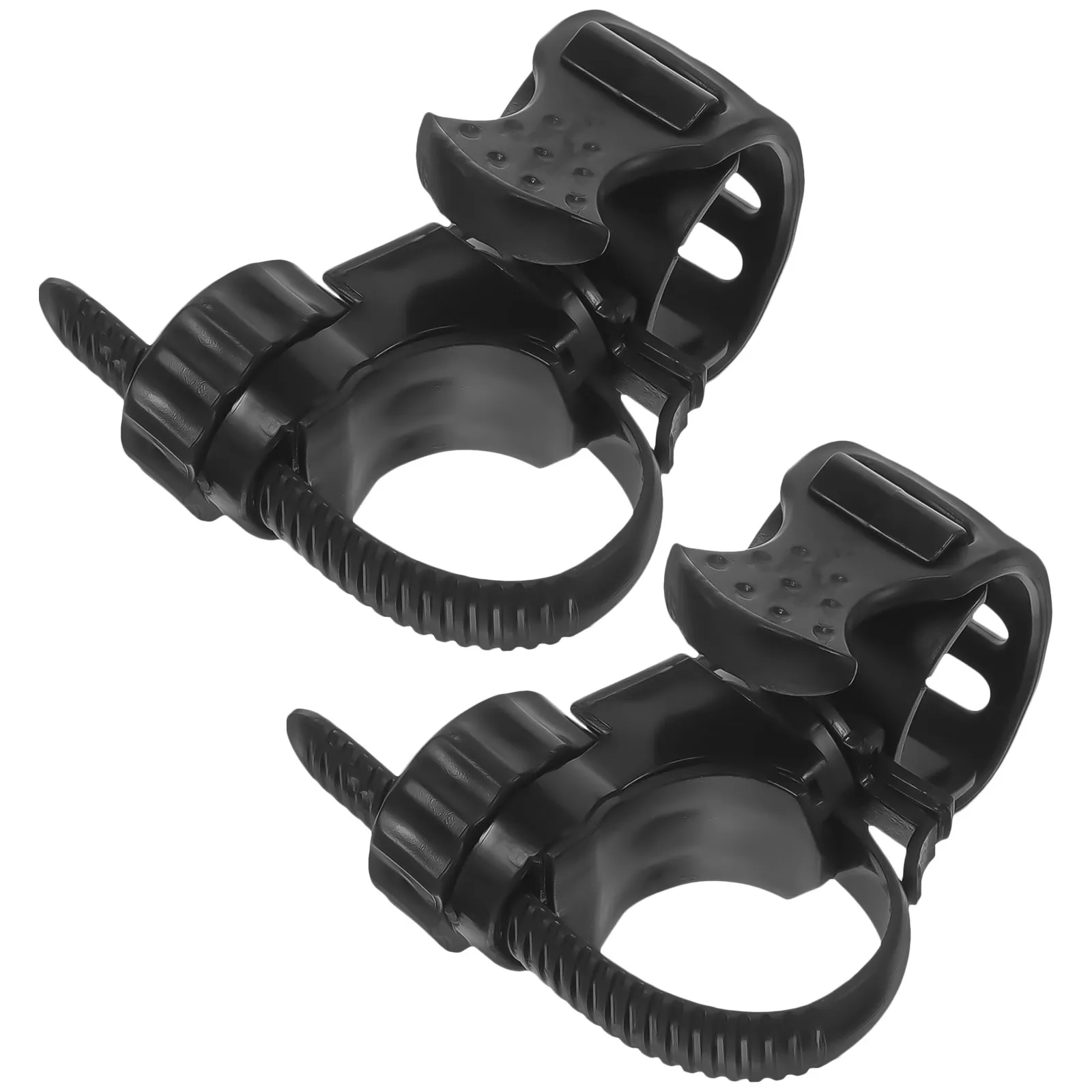 2Pcs Wheelchair Cane Holder Universal Fit for Electric Scooter Walker Crutch Rack Sturdy Rubber Grip Cane Organizer Hands Free