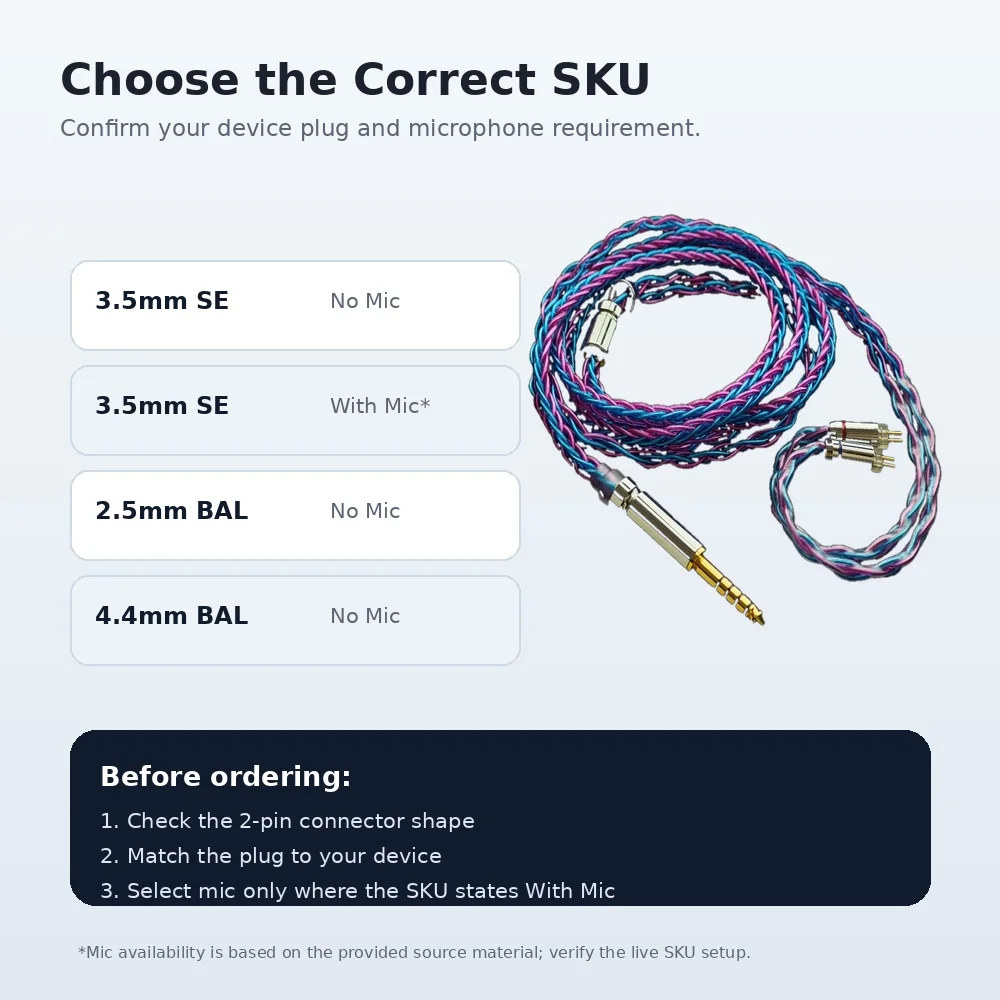8-Core Silver-Plated OCC Upgrade Cable Compatible with TANCHJIM