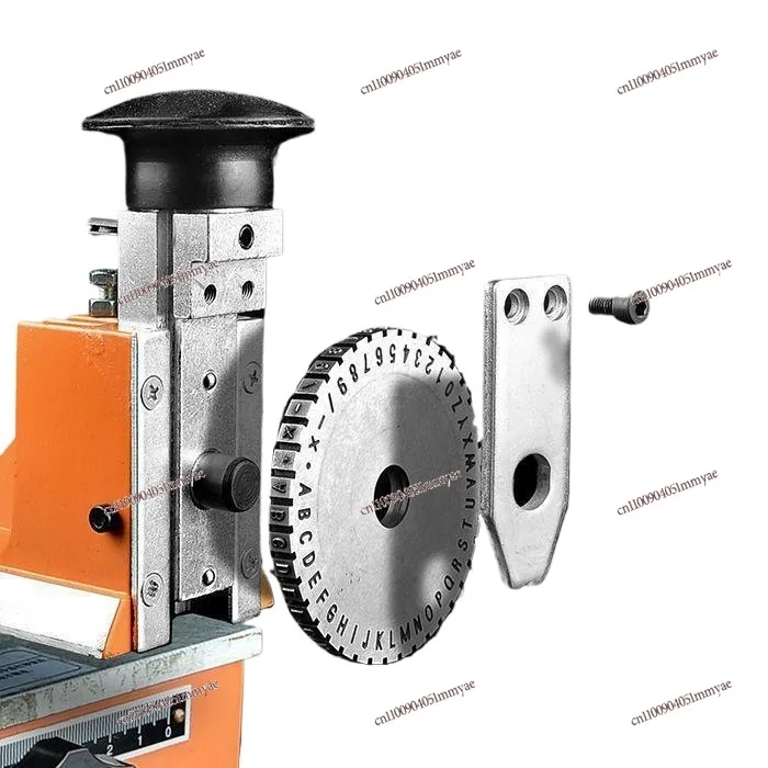 Semi-automatic Marking Machine Small Manual Metal Aluminum Nameplate Steel Stamp Engraving and Pressing Industrial Coding