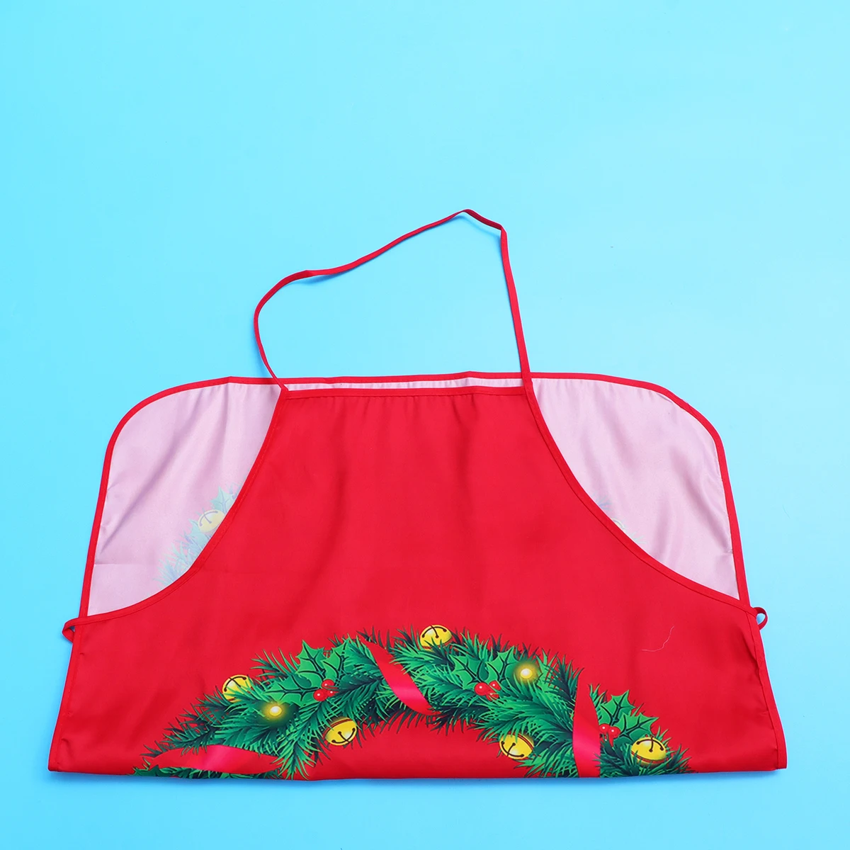 

Christmas Cartoon Print Cloth Apron Kitchen Cooking Decorative Xmas Costume Waitress Restaurant Hotel Cafe