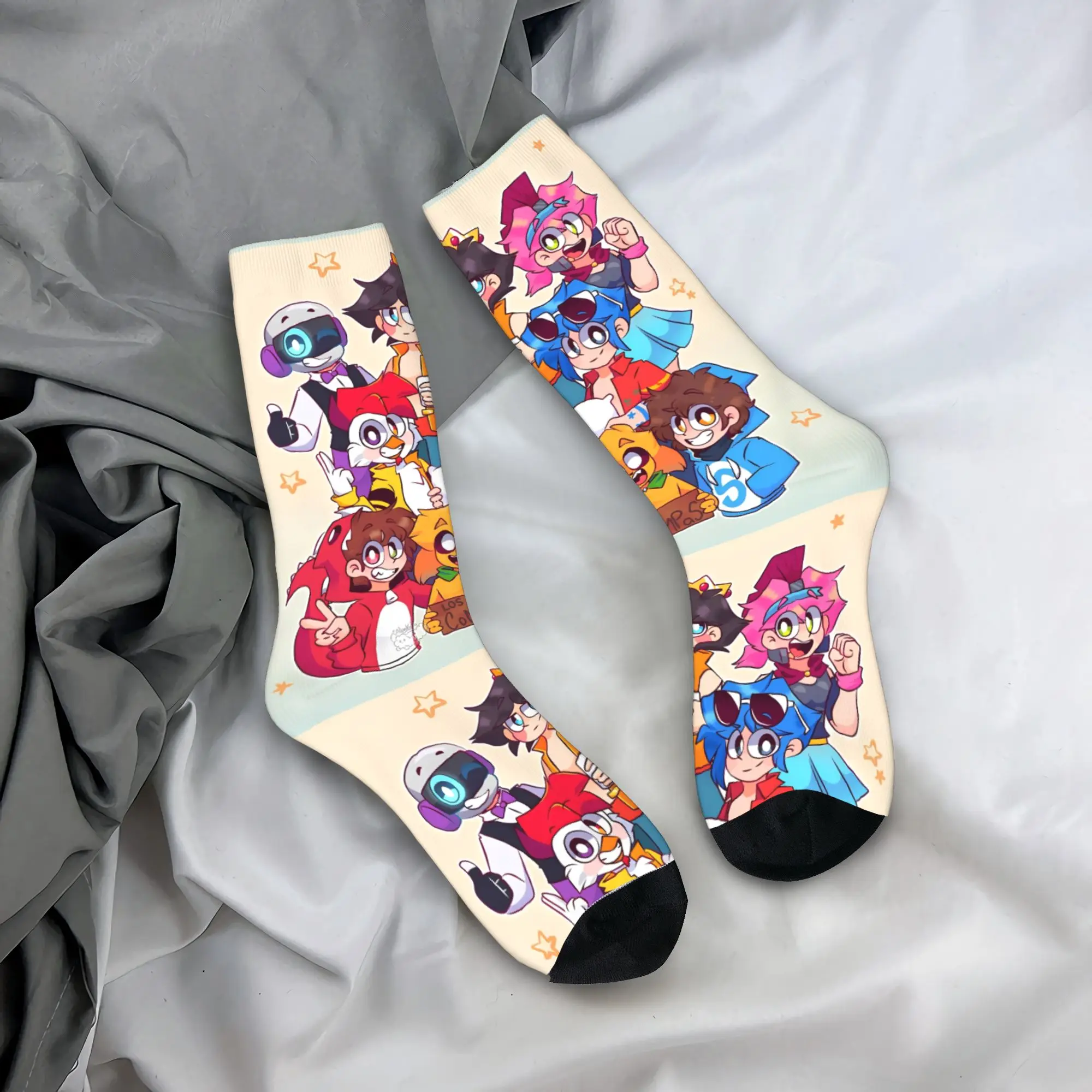 

Mikecracked Mikes Socks Autumn Stockings Funny Women Men Breathable Socks Graphic Cycling Non-Slip Socks