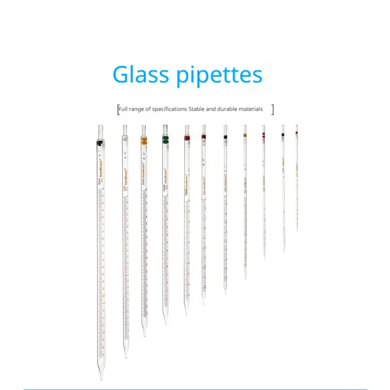 Graduated Pipette Glass Ring Label Pipette Graduated Pipette Grade A 1ml 2ml 5ml 10ml 20ml Chemical Lab Glassware