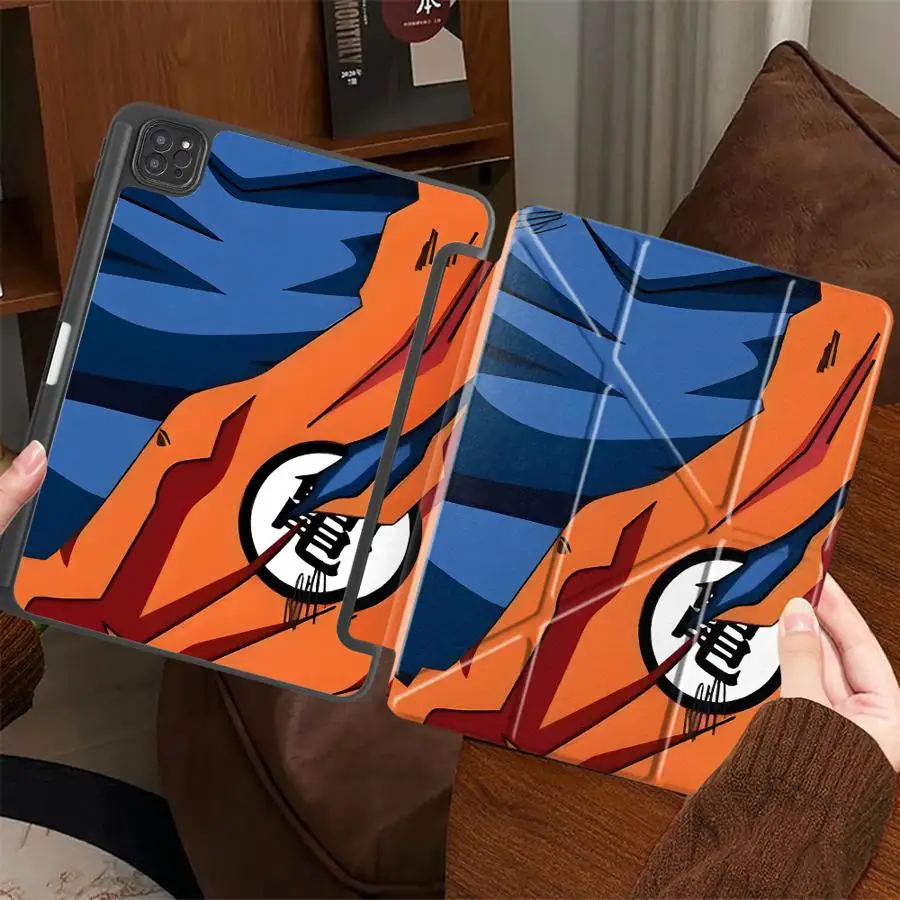 

Tablet Case For iPad Pro 2025 Mini 6 7 Air 4 5 M3 M2 1 2 M4 11inch 11th 10th 9th 8th 7th 12.9inch Holder Cover Son Goku And