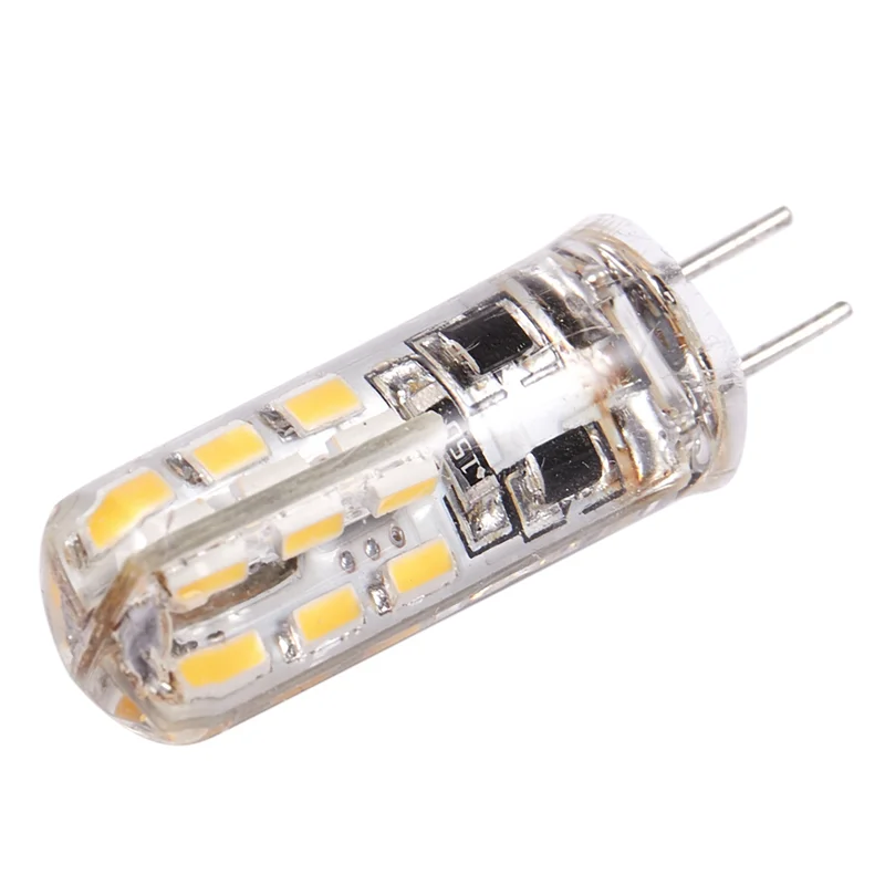 ABUP-20X G4 LED بقعة ضوء لمبة مصباح 1.5W 24 SMD 3014 أبيض دافئ 12V DC #5