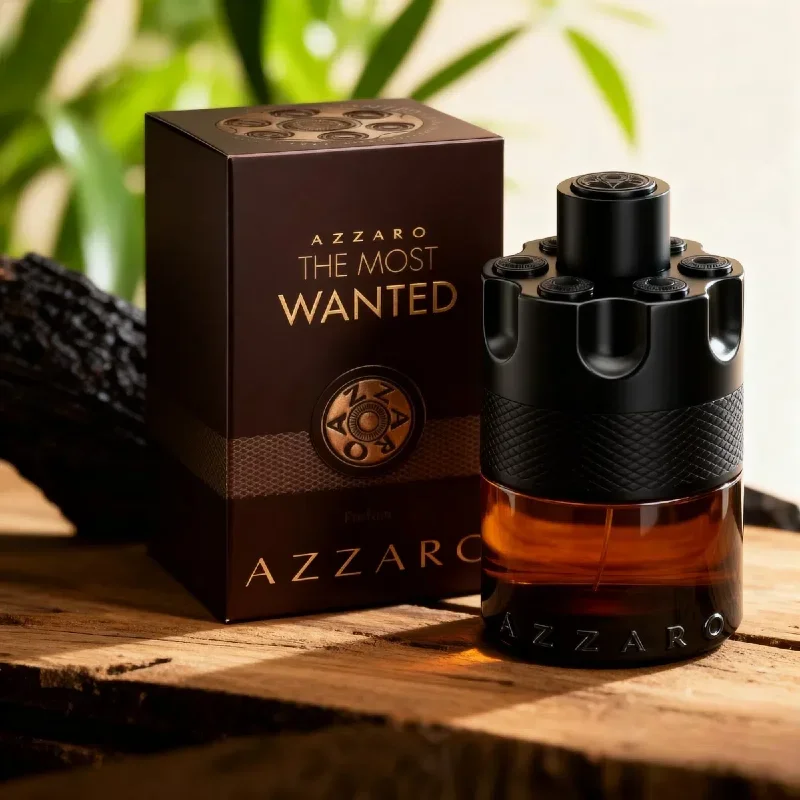 عطر أزارو مستوحى 100 مل - عطر كهرماني جورماند وفانيليا حلوة، رائحة مثيرة تدوم طويلاً في زجاجة مجلة بندقية للرجال
