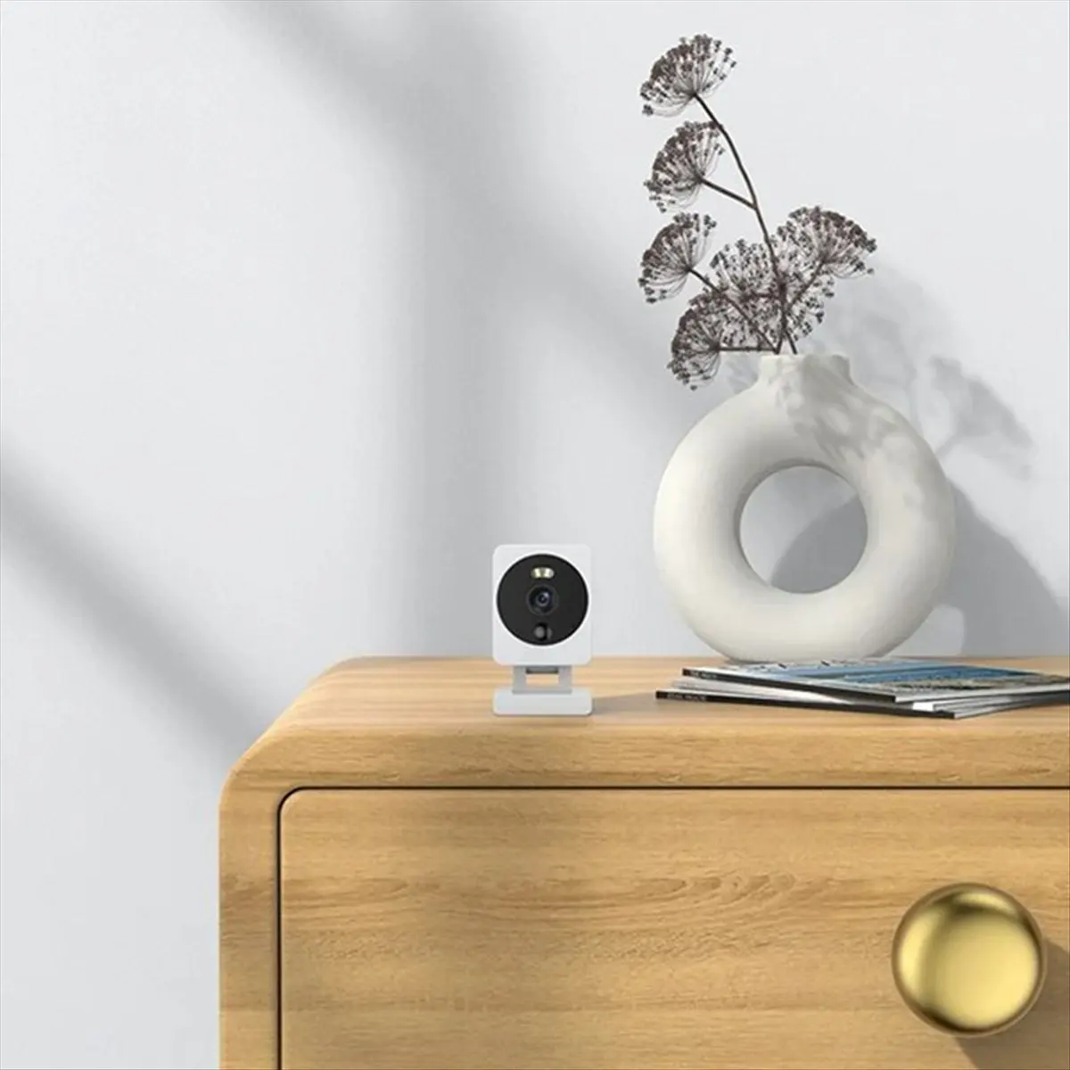 Mini Tuya Wifi Security Camera 3MP HD Motion Detection Color Night Vision CCTV Camera Waterproof US PLUG