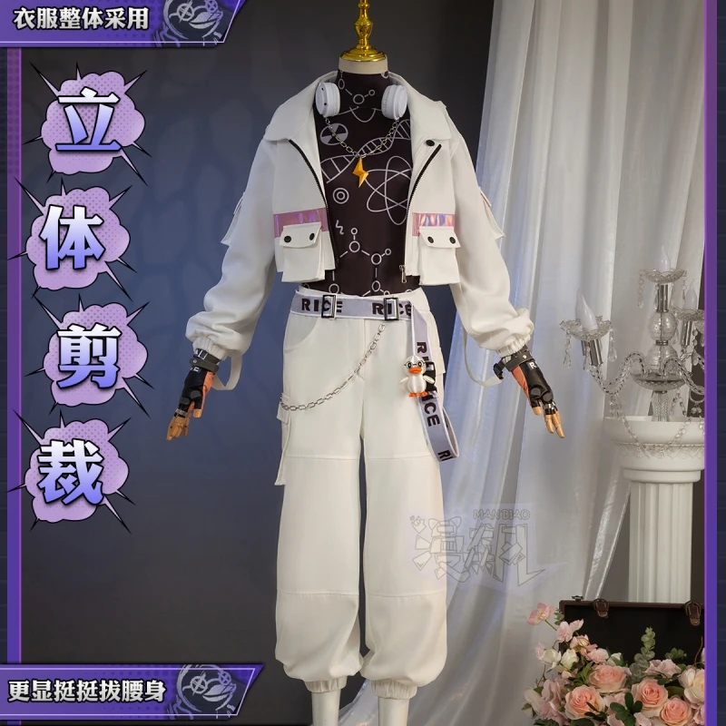 Luca Balsa Cosplay Costume Game Identity V Prisoner Anime Men Handsome Uniform Halloween Party Clothing Sizes S-XXL 2024 New