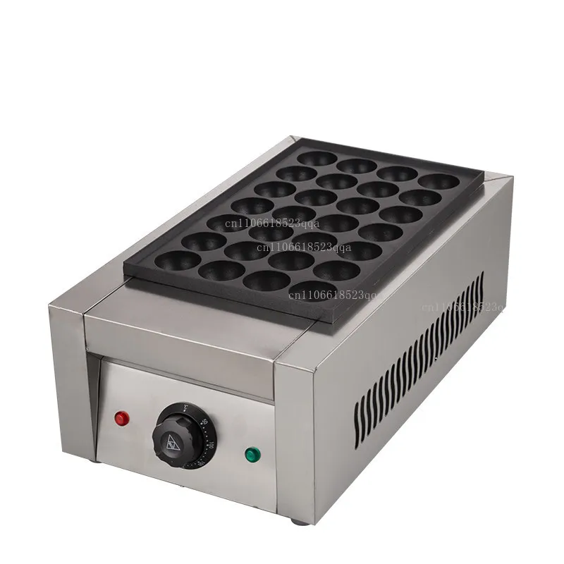 Automatic Electric Takoyaki Maker Machine Stainless Steel Octopus Ball Baker with Non Stick Plates