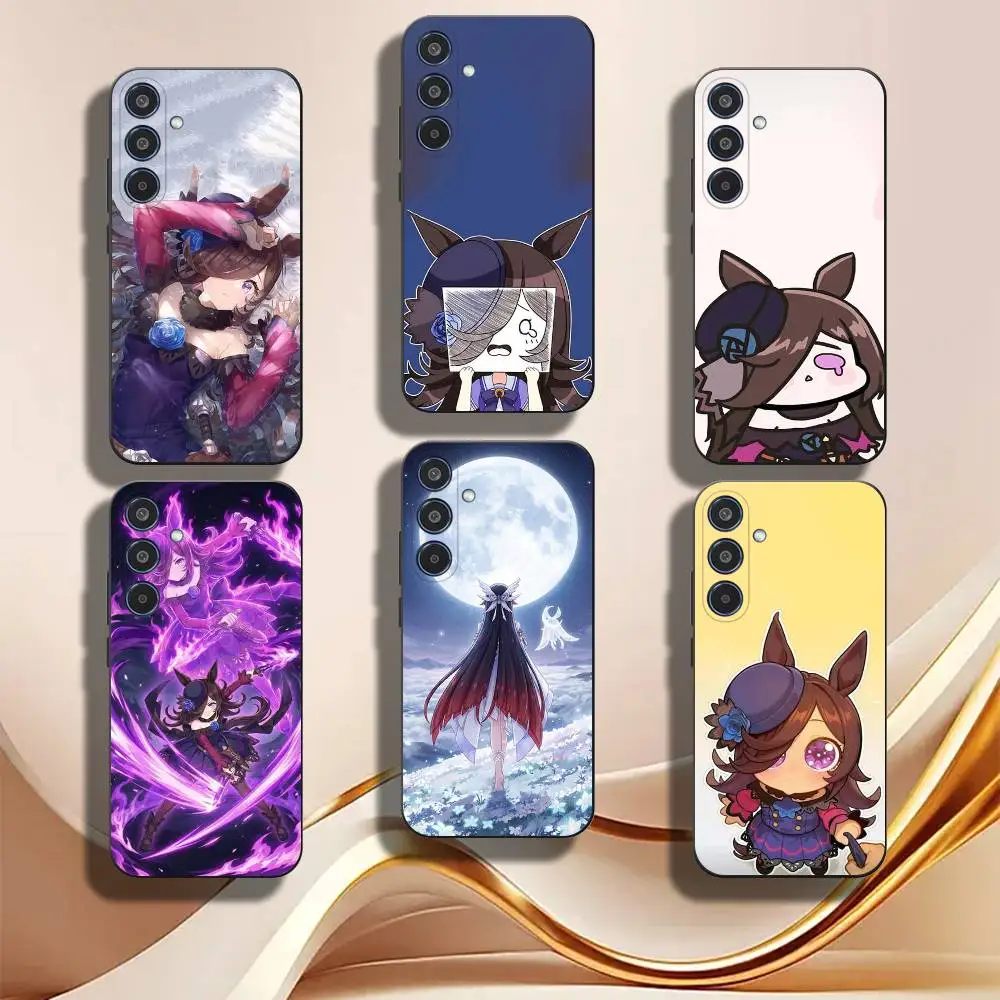Uma M-Musume R-Rice Shower Phone Case For Samsung Galaxy A12 13 Note 10Pro 20Ultra A20 21 30 31 40 41 A71 72,Matte Soft Cover