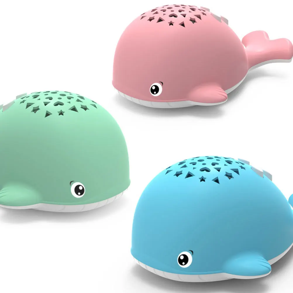 1 pz forma di balena macchina per narrazione musicale suono luce apprendimento precoce fornitura educativa per bambini che memoricano giocattoli