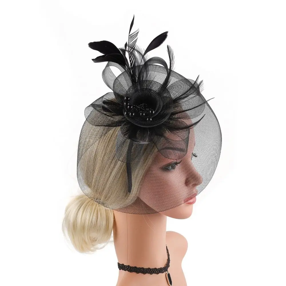 

Church Kentuck-y Derby Women's Fascinators Carnival Halloween Retro Tea Party Wedding Cocktail Hat
