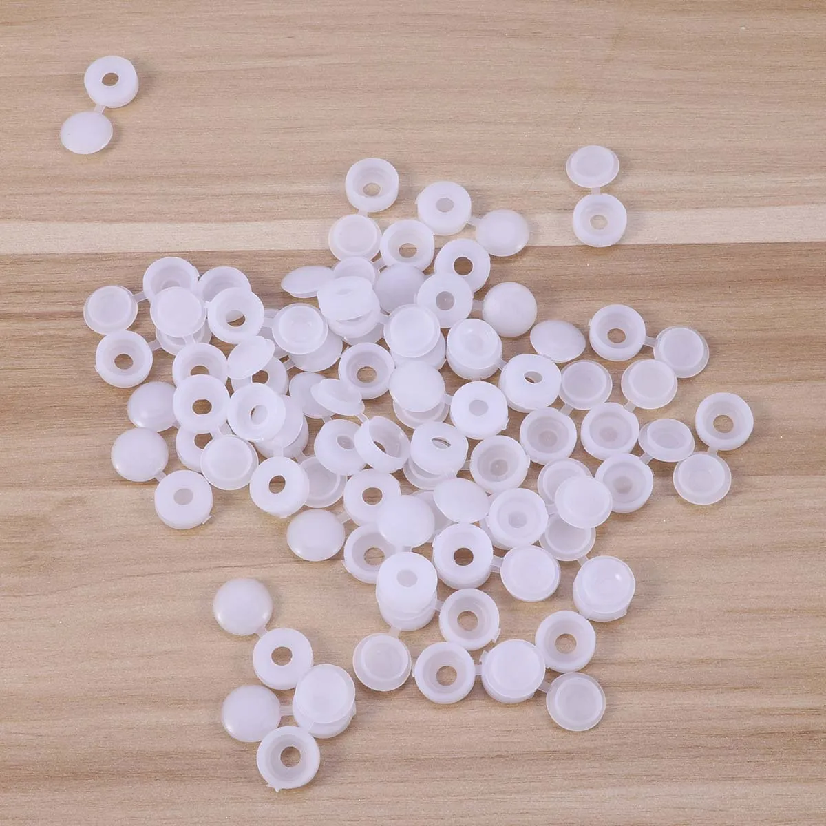 

50pcs Screw Hole Cover Plastic Roofing Fastener Caps For Square-X Screws Durable Hide Heads Screw Covers Hardware Accessories