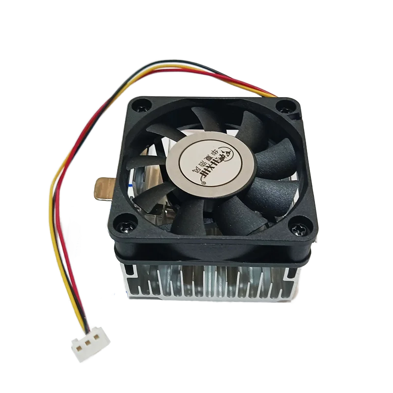 CPU Ventilator Voor Socket 370 Cpu Heatsink Ondersteuning Lga 370 Kassier Machine Koeler 6015 Ventilator 6Cm Mini Fan