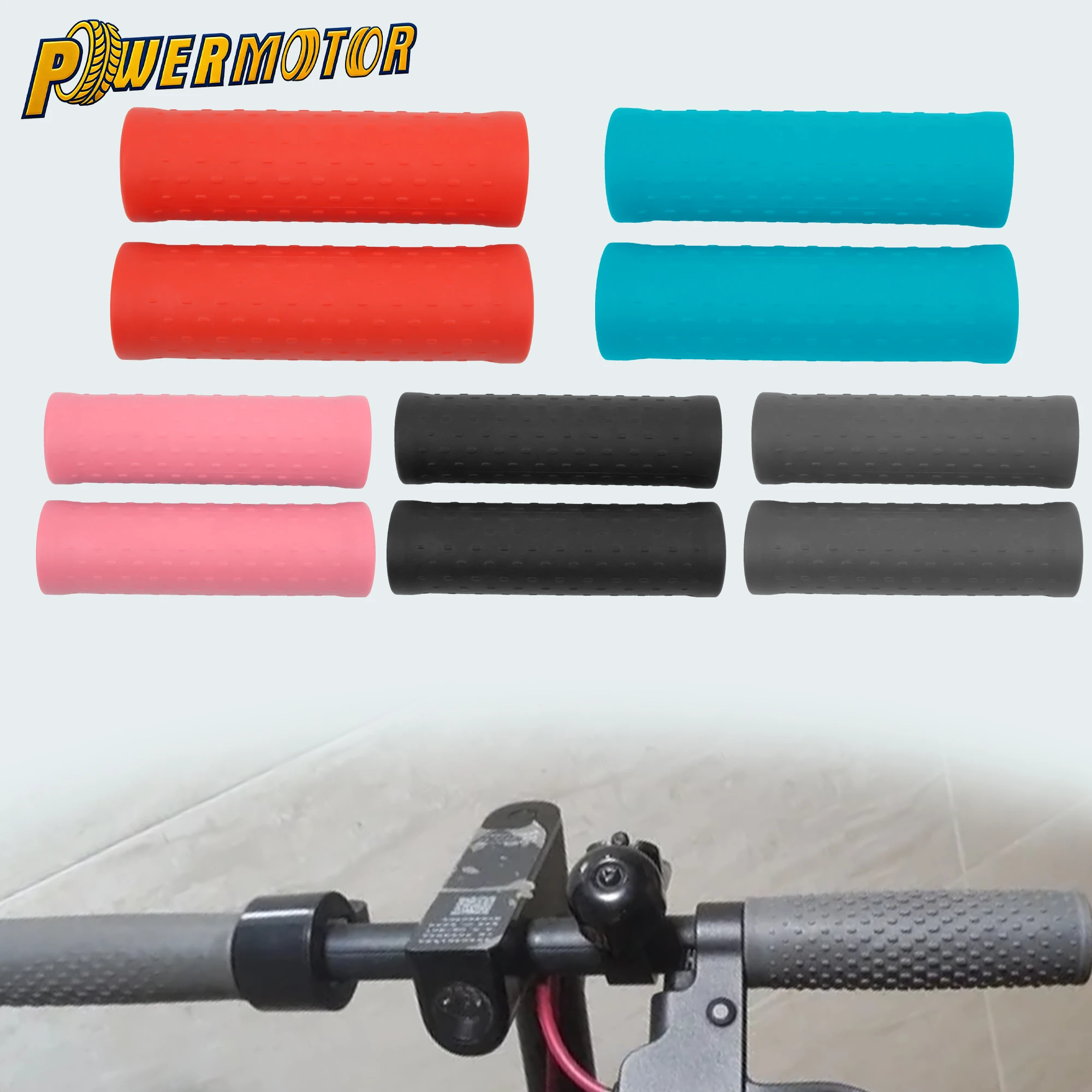 

For Xiaomi M365 22mm Rubber Handlebar Grip M365/Pro/1s/Pro2 Motorcycle Skateboard Riding Parts Electric Scooter Accessories