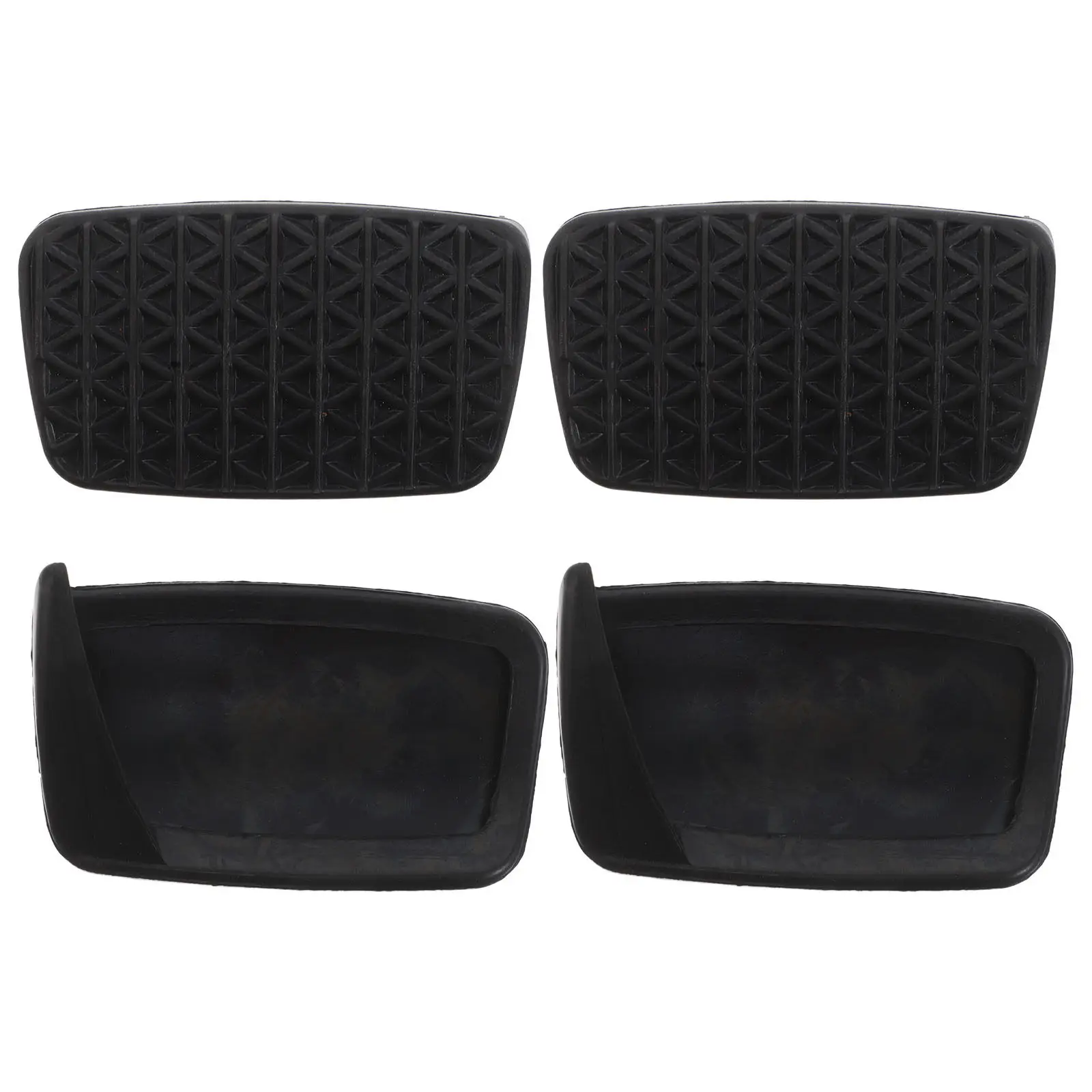 

Комплект из 4 противоскользящих резиновых накладок на педали тормоза для автомобиля, сменные накладки для педалей, детали интерьера, безопасное вождение, автомобильные принадлежности