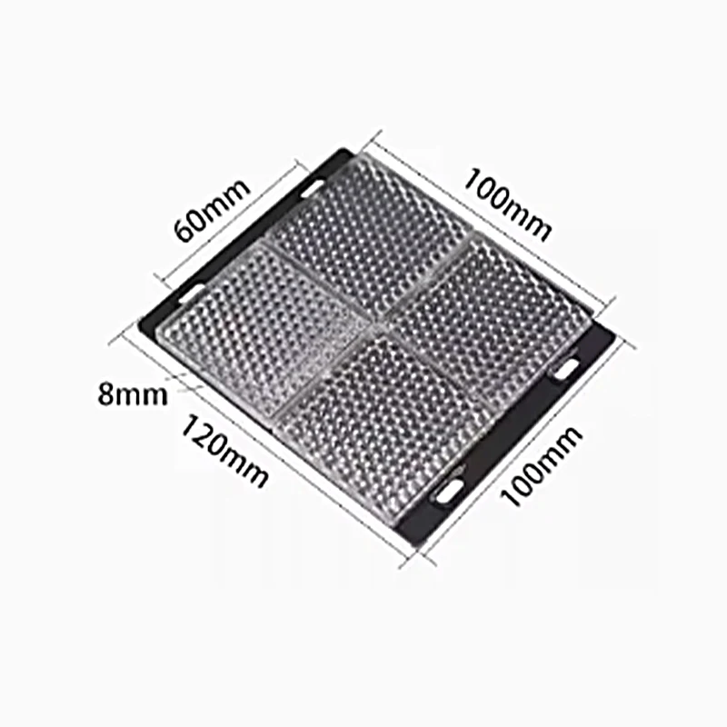 KJT TD Series IP67 High Quality Square Circular Shape Type Photoelectric Reflector