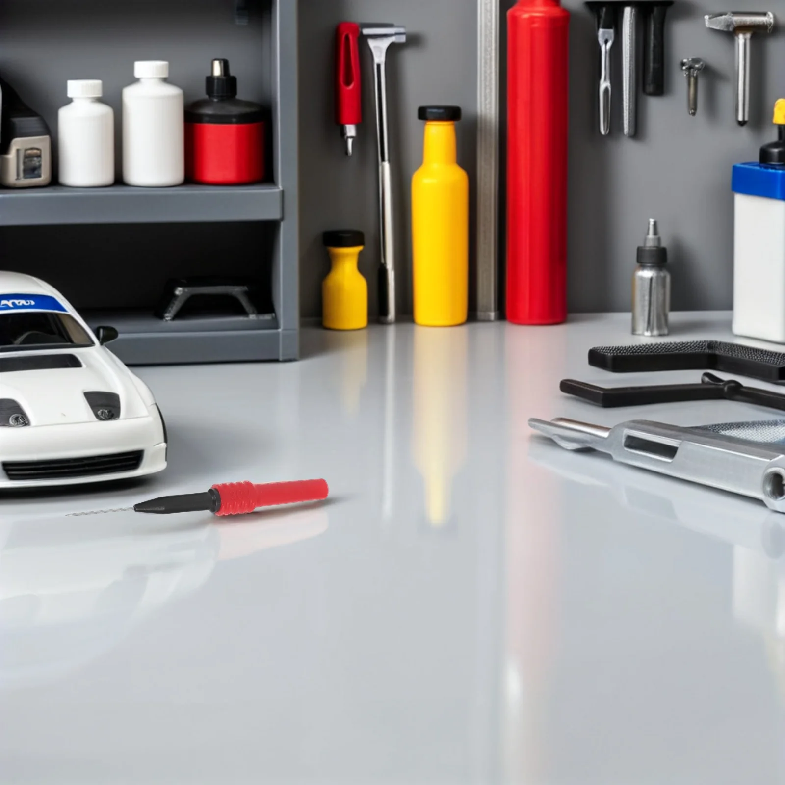 

20pcs Car Circuit Tester Wire Piercing Test Probes Automotive Repair Multimeter Needle Leads 0.7Mm Insulation High Temperature