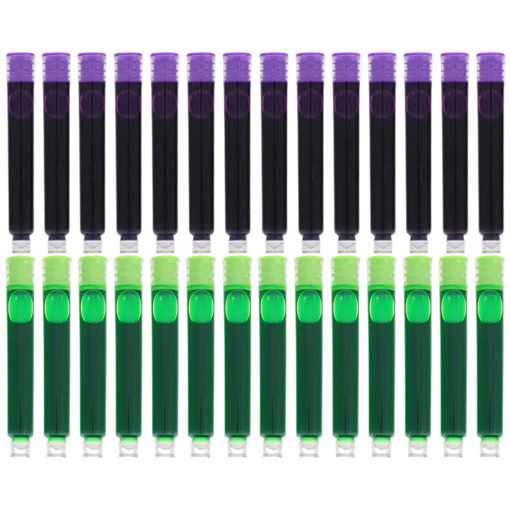 

100 Pcs Ink Sac Replaceable Refills for School Fountain Pen Erasable Pp Pens Student