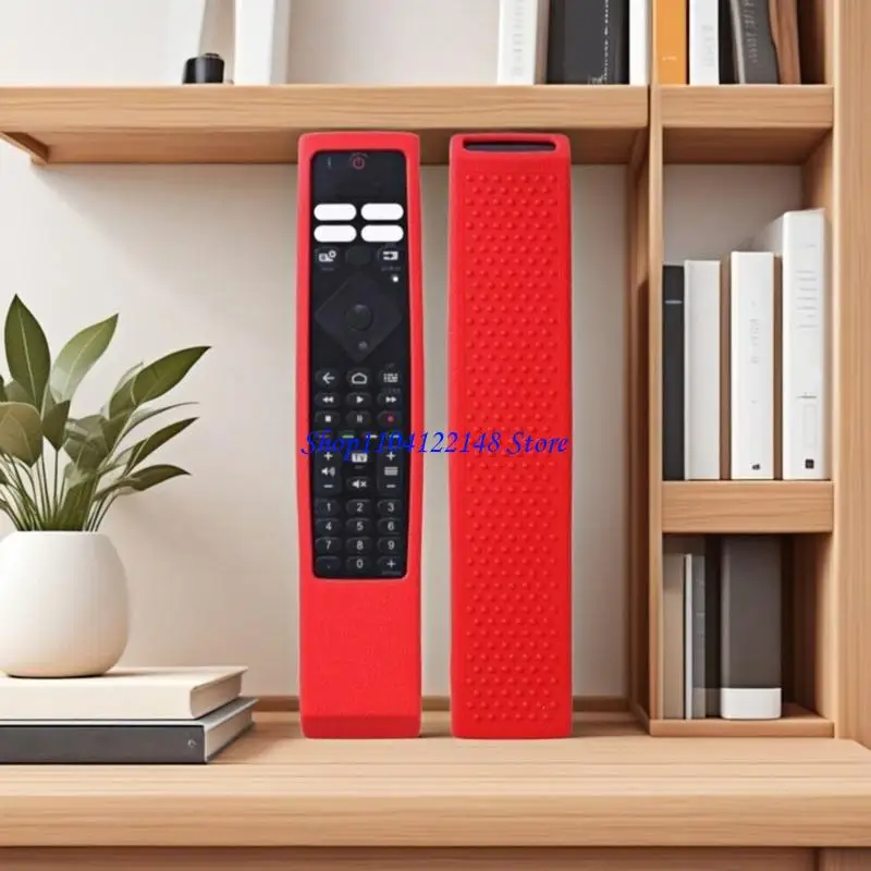 P9FA Shockproof Silicone Case for 398GM 50 55PUS Remote Control AntiSlip Grip Full Protections