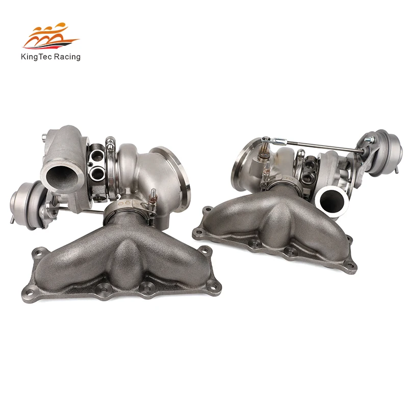 Billet Twin Turbo N54 Bolt On Racing Turbocharger Assy For BMW E90 E91 335i 135i 535i F01 N54B30 Engine Tuning Parts view 2