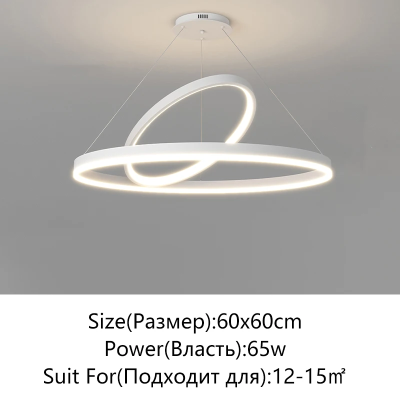 KAGU H Nordic Irregular Ceiling Lamp White 3