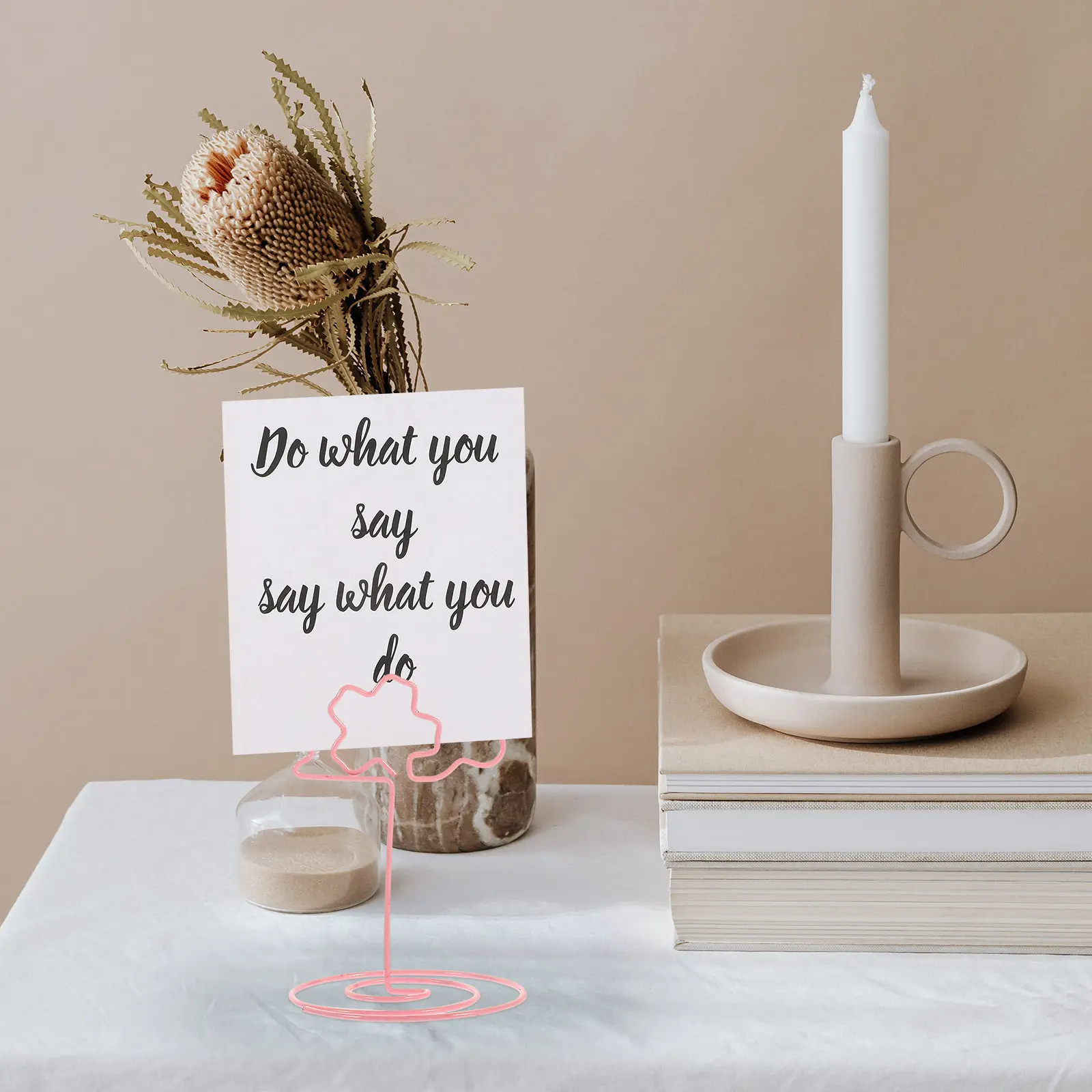 8Pcs Metal Memo Clip Multi Purpose Photo Card Holder Tabletop Note Clip Stand for Party Wedding Birthday Graduation Home Office
