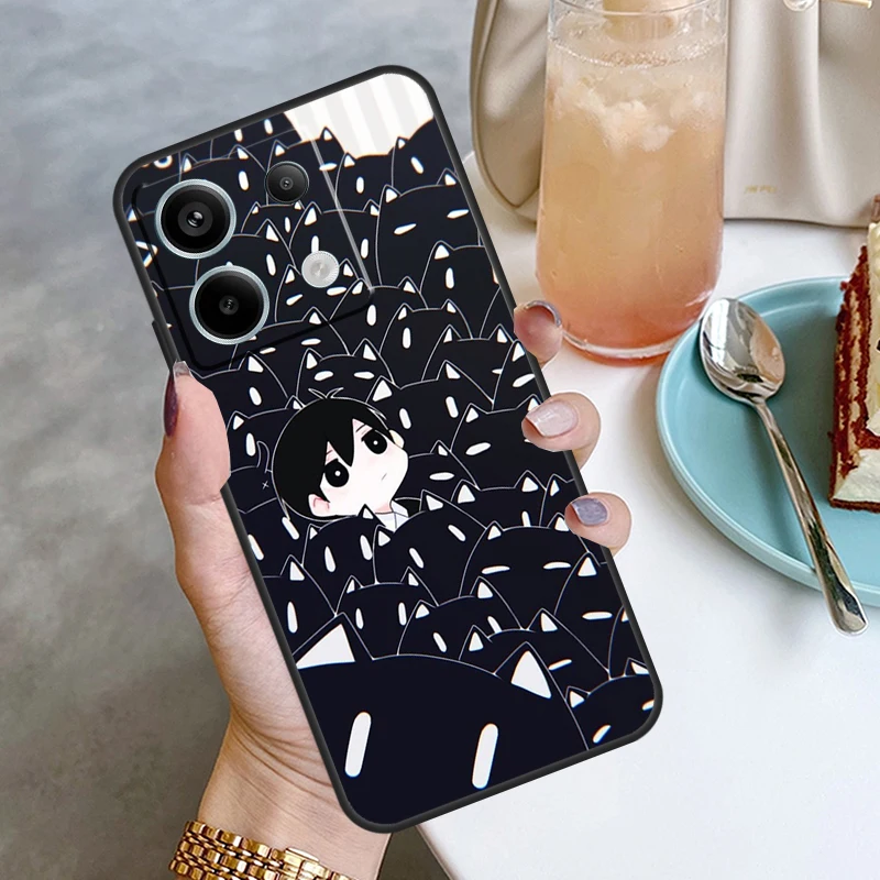 Omori Game Fanart Case For Xiaomi Redmi Note 13 8 9 10 11 12 Pro 12S 11S 10S 9S Redmi 13C 9C 10C 12C Cover