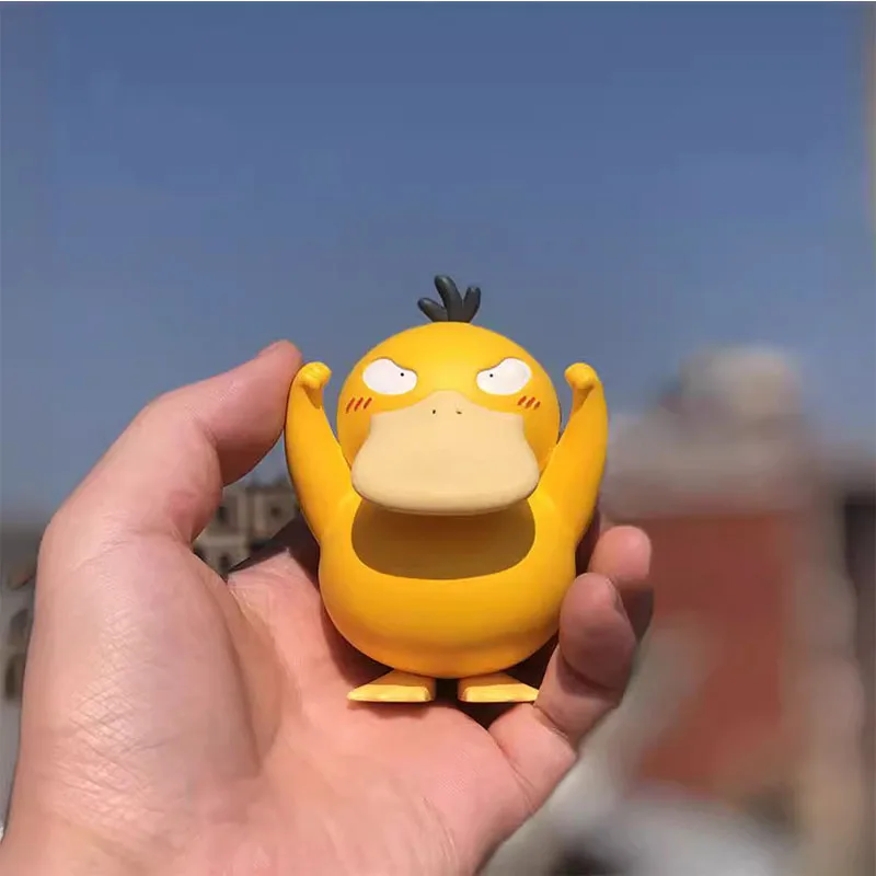 Anime Pokemon Psyduck Funny Handmade Model Doll Action Figure Diy Toys For Children Collection Room Desocration Birthday Gift