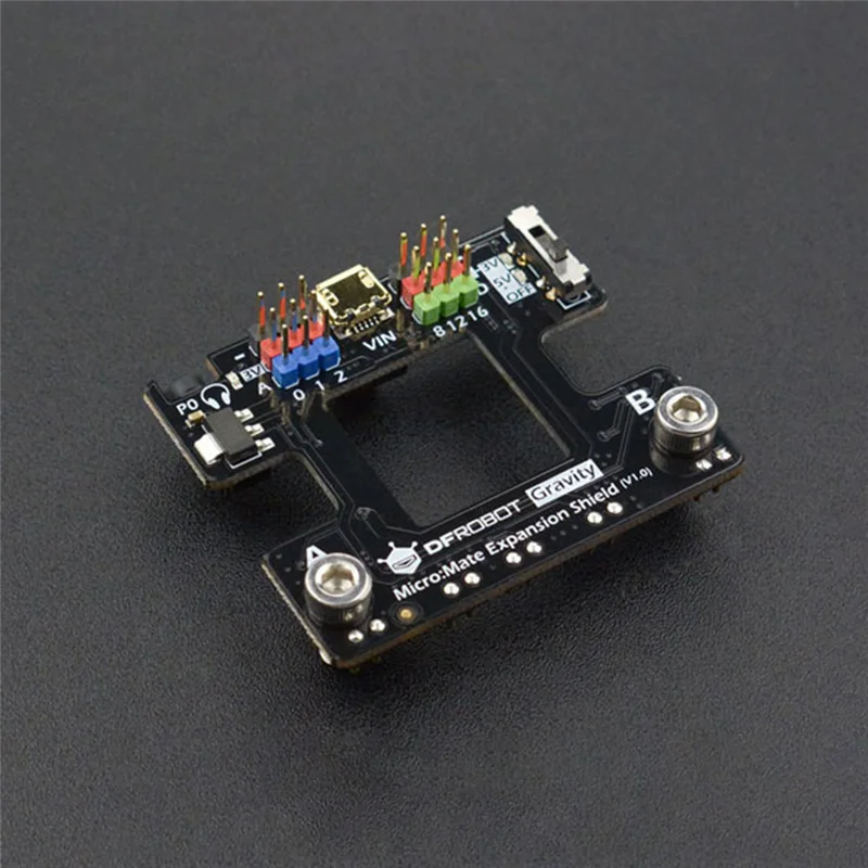 Micro: Mate Microbit Mini placa de expansión multifunción Micro:Bit Placa de expansión