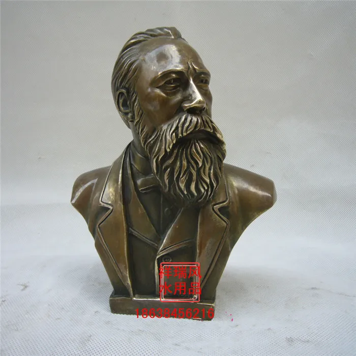 TOP limited edition collection-Soviet Union communism great leader Vladimir Lenin Marx  Friedrich Engels Stalin bronze statue