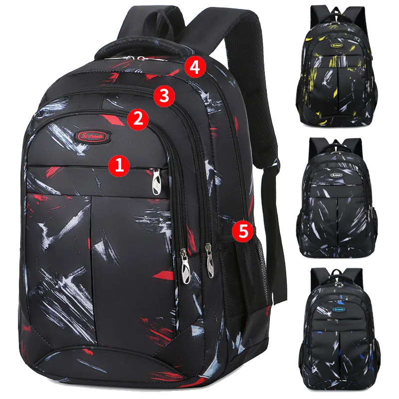 Mochilas escolares para niños y adolescentes, morral grande impermeable para ordenador portátil, Mochila para libros, novedad de 2023