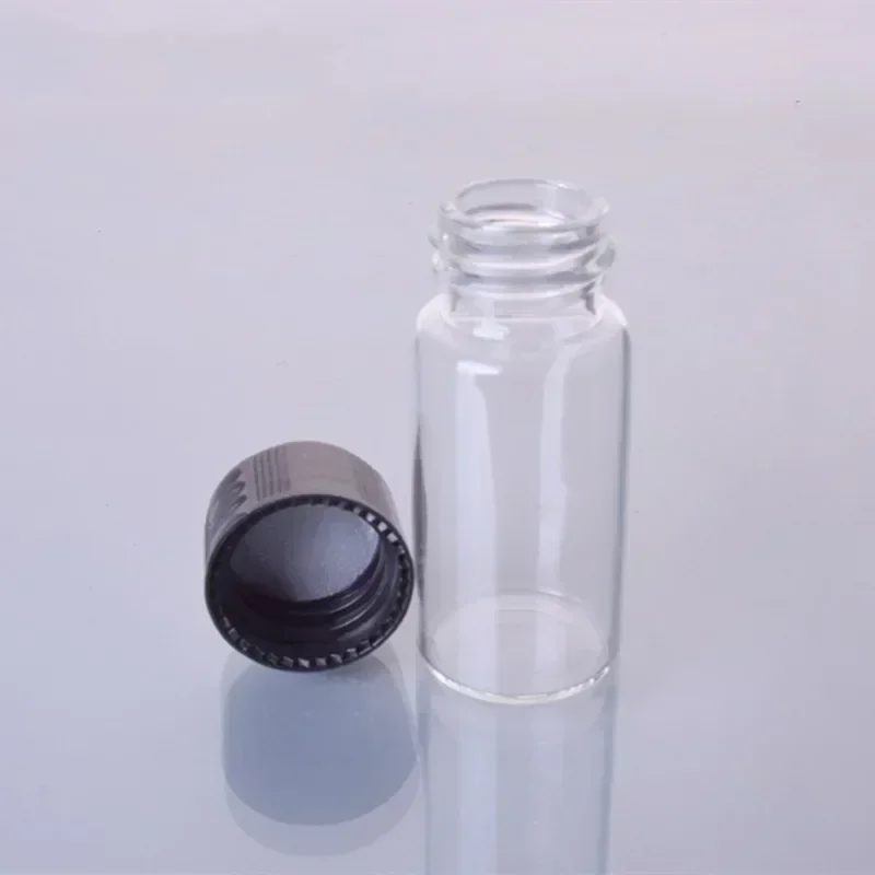 Laboratory 2ml To 60ml Clear Low Borosilicate Medicinal Glass Screw-top Reagent Sample Bottle for Chemical Experiment