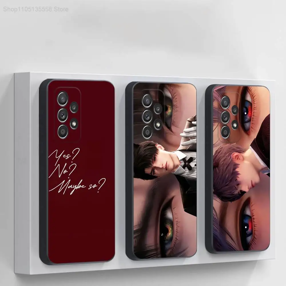 Love and Deepspace Xavier Rafayel Sylus Caleb Phone Case For Samsung S26 S24 S22 S25 S23 S30 S21 Ultra Plus Lite Silicone Cover