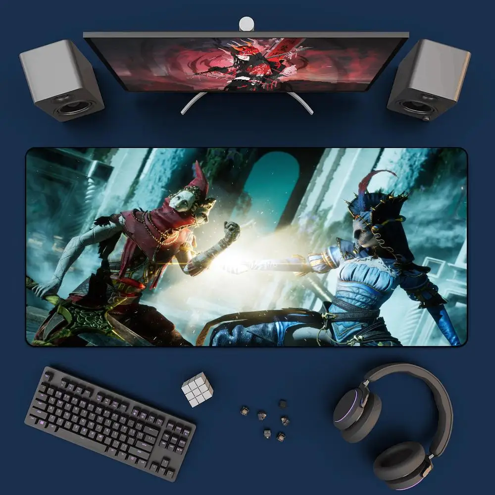 E-Enotria Game Keyboard Mouse pad Mouse Pad Home Mouse Japan Anime Desk Mat Pad Player Mats for Csgo Non-Slip Pad pad