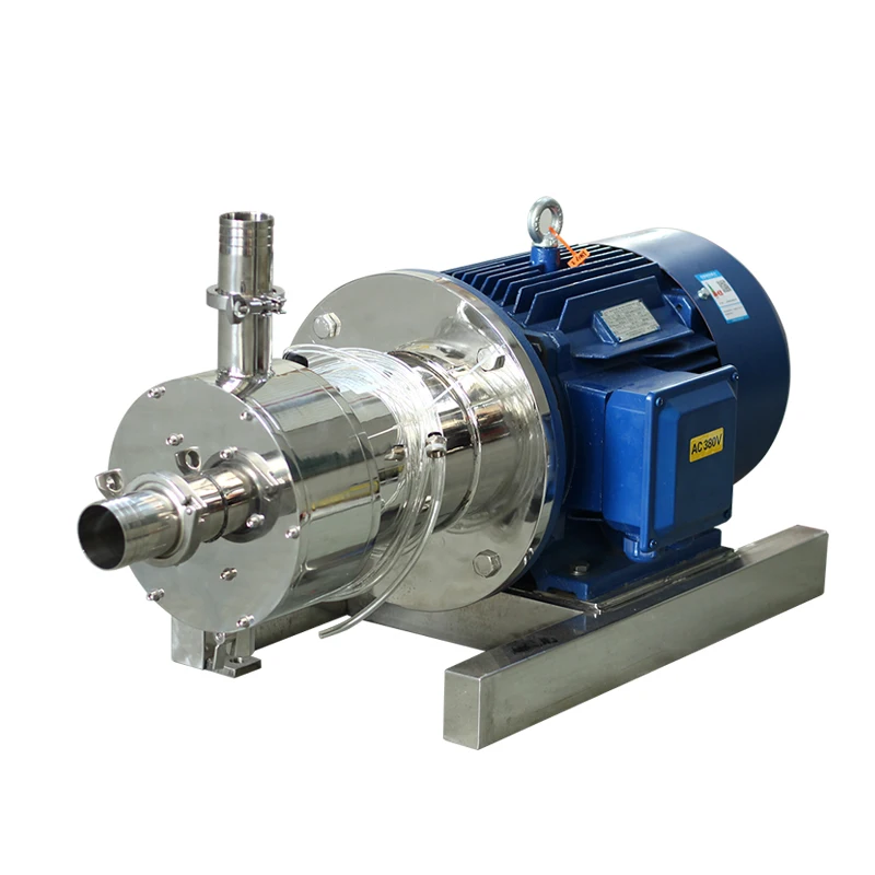 Cheap Stainless Steel 304 316L Food Grade Grease Gel Syrup Shampoo Chocolate Viscous Liquid Pump High Shear Homogenizer Pump