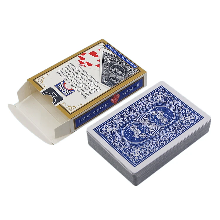 Jdlroyal Poker Rot/Blau Normale Spielkarten Standardversiegelte Decks Zaubertricks Poker Spielkarten Zaubertricks – Detail 7
