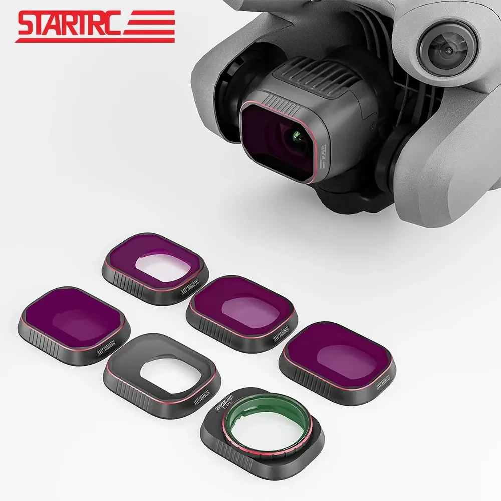 

Фильтр STARTRC ND для DJI Mini 4 Pro, фильтр для дрона ND8 ND16 ND32 ND64 ND256 UV CPL, поляризационный комплект защитных фильтров для камеры