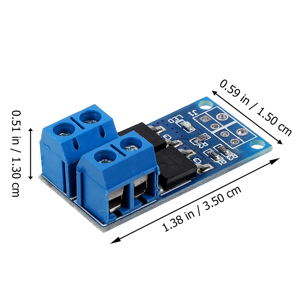 

10pcs Driver Module High Speed Motor Electronic Simple Design Practical Controller Board MOS Dual High Power Trigger