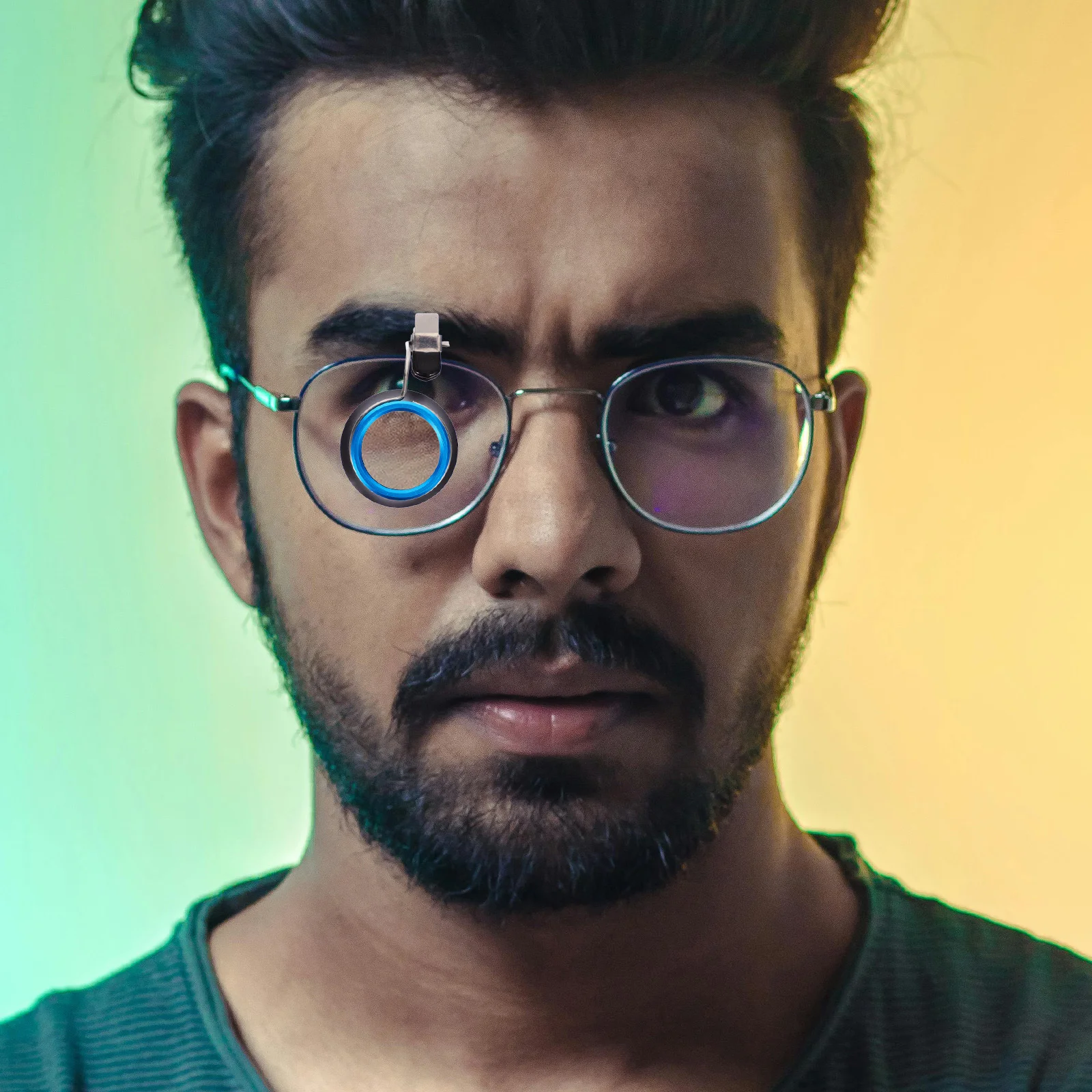 

Magnifying Glass Clip 5X Aluminum Alloy 360° Adjustable Stand For Watch Repair Jewelry Making Tool Magnifying Glasses