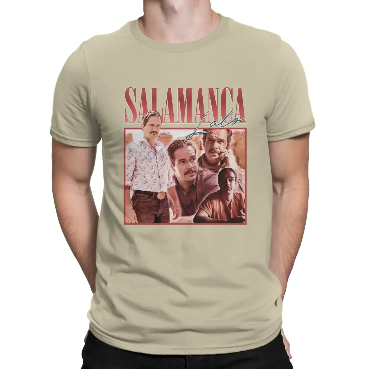 O Neck Tees Short Sleeve Clothes Birthday Gift Lalo Salamanca Vintage T Shirts Men's  Cotton Funny T-Shirts harajuku