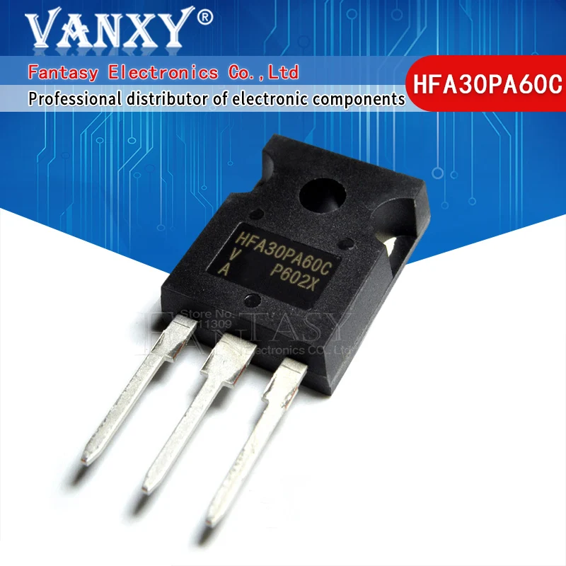 

5pcs HFA30PA60C TO-247 HFA30PA60 TO247 30A 600V HFA30PA60CPBF